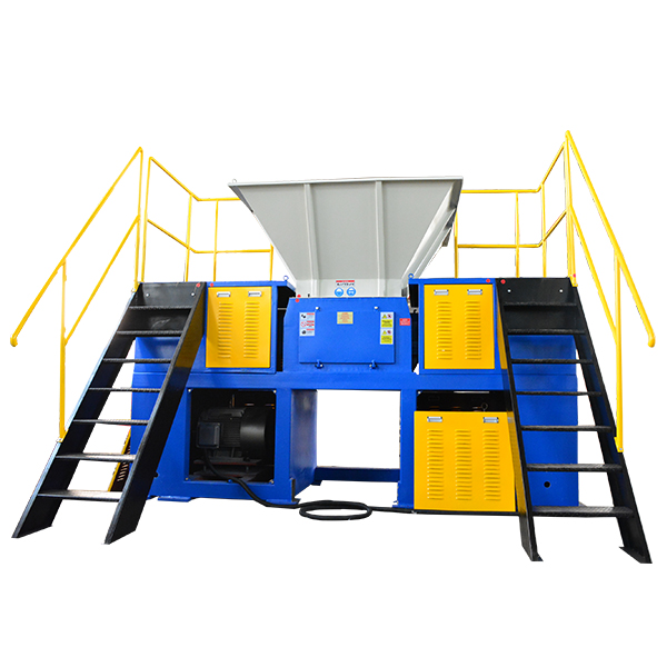 High speed double shaft shredder