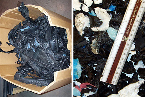 Plastic lumps